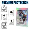 10CT Magnetic Card Holders - 35pt One Touch Card Holder | U-V Protection Hard Plastic Case for Trading Cards | Baseball Card Holders - Glossy, HD Clear, Diamond Egde - Gold Magnet - 10 MULTICOLORS view 4