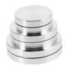 ARTSEWPLY 3pcs Mini Turntable Base Aluminum Alloy Craftsman Display Stand for Sculptures Decorative Items Jewelry view 1