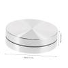ARTSEWPLY 3pcs Mini Turntable Base Aluminum Alloy Craftsman Display Stand for Sculptures Decorative Items Jewelry view 2