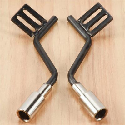 RC Spare Part Compatible with Traxxas for Trx4 for Defender for Bronco for SCX10 Rc Car Parts Exhaust Manifold 1Pair Metal Exhaust Pipe Gas Vent