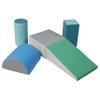 Back2School Express Step, Crawl and Slide Playset, Foam Blocks, Contemporary, 5-Piece view 1