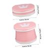 1 Set 's Toilet Camping Toilet Portable Mini Potty Folding Potty for Foldable Potty for Potty Potty Environmental Protection Pp Pink view 2