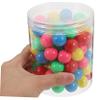 OKUMEYR 100pcs Colorful 20mm Hollow Plastic Counting Balls for Math Games Probability Problems and Marble Runs Safe and Fun Toys for Boys and Girls view 3