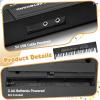 61 Keys Kids Piano Keyboard Toy with Mic  Portable Electronic Piano for 3 4 5 6 7 8 Girls Boys Beginners Birthday Xmas Gifts, Black view 4