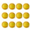 Amazon Basics Foam Training Baseballs, 2.68-inch, 12-Pack with Mesh Storage Bag, for Indoor Practice and Safe Play view 1
