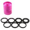 1PC Wheel Puncher Tire Wheel Hub Hole Punch Piercing Wheel Rim with 7 Fixing Ring Modify Mini 4WD Tools f RC Tamiya Mini 4WD Car(Sky Blue) view 4