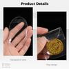150 Pcs Coin Storage Sleeves, Clear Plastic Holders for Coin Collecting, Small Jewelry, and Item Organization view 4