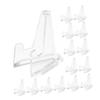 Cabilock 20Pcs Plastic Coin Display Rack Easel Stand for Coins Medals Badges Coin Holder for Collectors Stable Stylish Storage view 1