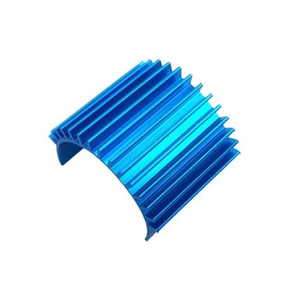Motor Cooling Heat Sink Heatsink Top Vented 370 380 385 390 395 Size for 1/16 RC Car Buggy Crawler RC Boat(Blue)