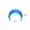 Motor Cooling Heat Sink Heatsink Top Vented 370 380 385 390 395 Size for 1/16 RC Car Buggy Crawler RC Boat(Blue) view 3