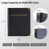 480 Pocket Coin Storage Book, Coin Sleeve Organizer for Cents, Quarters, Dollars, Badges, and More view 2