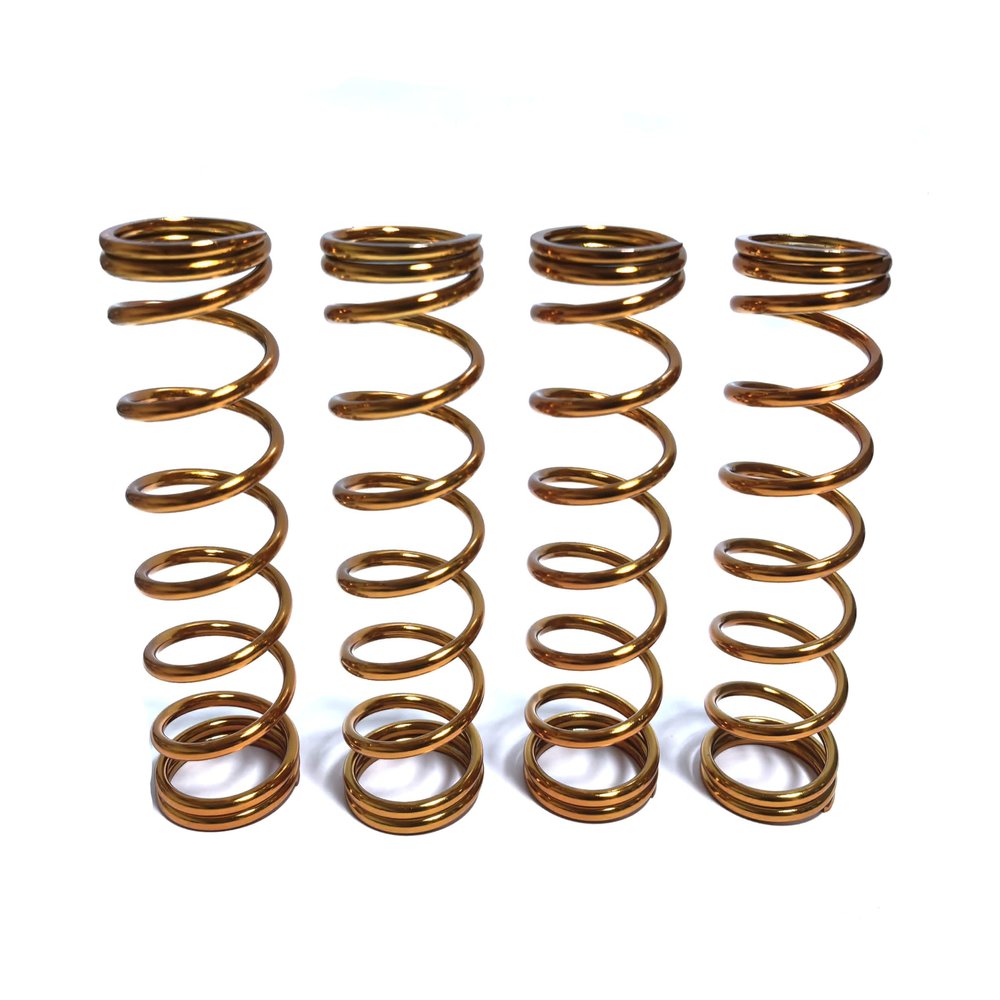 KEBEILEE CNC Upgrade Parts Stronger Shock Springs Wire Die 3.2mm for Traxxas XRT 1/6 (Gold)
