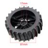 4pcs 118 * 42mm Off Road Buggy Sand Paddles Desert Wheel Tires 17mm Hex for RC 1/7 1/8 1/10 ARMAA TRAXXAS Slash 2WD 4WD Wltoys view 3