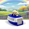 3D Printed Dog with Dog Kennel, 3.5" Articulated Chihuahua Puppy Animal, Man's Best Friend, Fidget Animal Toy, Office and Home Decor - ADSET3-CHI-BK view 4