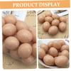 12Pcs Blank Easter Eggs for DIY Decoration Paintable Egg Decor for Easter Party and Home Decor Vibrant Crafting Supplies view 2