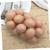12Pcs Blank Easter Eggs for DIY Decoration Paintable Egg Decor for Easter Party and Home Decor Vibrant Crafting Supplies view 4