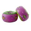 DIMAR GARDEN 2 Pcs Bumper Balls, Sumo Balls, Inflatable Human Hamster Bubble Bounce Ball, Sumo Wrestler Inflatable Costume for Outdoor Fun, Lawn Game Play, Purple & Green view 1