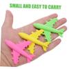 18Pcs Cute Airplane Shaped Erasers for School Supplies and Party Favors Fun Pencil Erasers for Student Rewards and Collectibles view 4