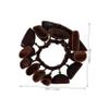 African Tribal Style Rattle Bracelet Percussion Accessory for Drum Accompaniment Unique Musical Instrument with Rich Sound Effects view 2