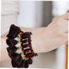 African Tribal Style Rattle Bracelet Percussion Accessory for Drum Accompaniment Unique Musical Instrument with Rich Sound Effects view 4