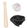 1Set Baseball Kit DIY House Decoration Realistic Baseball Bat Glove Model for Dollhouse Accessories Creative Sports Lovers view 1