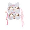 Abaodam 2Pcs Fox Mask Props for Halloween Costume Party Creative Cosplay Face Masks Unique Design for Festive Celebrations for Role view 1