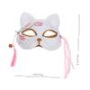 Abaodam 2Pcs Fox Mask Props for Halloween Costume Party Creative Cosplay Face Masks Unique Design for Festive Celebrations for Role view 2