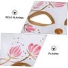 Abaodam 2Pcs Fox Mask Props for Halloween Costume Party Creative Cosplay Face Masks Unique Design for Festive Celebrations for Role view 4