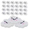 50Pcs Cute Cloud Erasers for Mini Portable Erasers for Goodie Bags Supplies for Christmas Halloween Parties Gentle Compact Design view 1