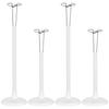 4 Pcs Adjustable Doll Display Stands, PVC Racks for 13-18 Dolls, White Supports for Doll Organization and Action Figures view 3