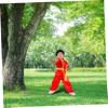 1Set Kung Fu Suit Comfortable Tai Chi Clothing for Martial Arts Performance Breathable Distinctive Style Versatile for Kung Fu Tai Chi Practices Long view 4