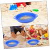 Abaodam 4pcs Sand Sifter Plastic Beach Sand Sieve for Childrens Easy to Clean and Store Enhances Creativity and Coordination Skills Sandbox and Backyard Fun view 3
