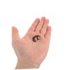 4pcs Kawaii Coffee Bean Brooch Pins Stylish Lapel Pins for Hats Handbags Clothing Everyday Wear Versatile Accessories for Fashion Lovers view 4