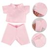 3 Sets Cute Stuffed Bear Clothes Reusable Doll Dress Up Outfit for Comfortable Soft with Colorfastness for Parties and view 4