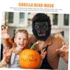 Abaodam Gorilla Head Mask for Halloween Novelty Costume Accessory Spooky Animal Prop for Parties Masquerades and Festivals Fun Decorative Mask for Creative Role Play view 3
