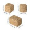 BESTonZON 12pcs Miniature Hay Bales for Dollhouse Farm Realistic Fake Straw Bale Decorations Small Haystack Props for DIY Crafts and Western Themed Decor view 2