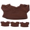 4PCS DIY Bear T Shirts for Stuffed Animals Cute Clothing for Plush Bears Fashionable Dress Up Options for Creative Play for Home and Travel view 1