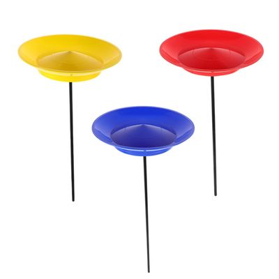 Abaodam 3pcs Juggling Spinning Plates Rods Juggle Sticks for Circus Performances Sensory Training Toys for Boys and Girls Adults