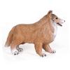 1Pc Lifelike Rough Collie Realistic Pet Ornament for Room Decoration Photography Prop for Dog Lovers Safe Material view 1