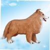 1Pc Lifelike Rough Collie Realistic Pet Ornament for Room Decoration Photography Prop for Dog Lovers Safe Material view 3