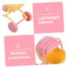 1 Set Miniature Dollhouse Accessories Doll Stroller Highchair Realistic Furniture for Imaginative Play Spaces for Birthday view 3