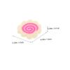 1 Pack Miniature Narutomaki Charms Fake Japanese Food Slices for DIY Nail Art Crafting Lightweight Clay Decorations for Creative Projects Dollhouse Decor view 2