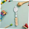 2pcs Folk Style Musical Spoons Rustic Metal Percussion Instruments for All Ages Easy to Play Friendly Handle for Parties and Outdoor Gatherings view 4