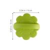 2Pcs Silicone Hair Brush and Scalp Scrubber for Newborns Gentle Hair Care Tool for Daily Bath Routine view 2
