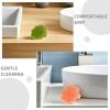 2Pcs Silicone Hair Brush and Scalp Scrubber for Newborns Gentle Hair Care Tool for Daily Bath Routine view 4