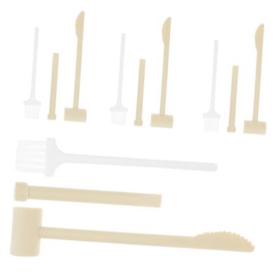 4 Sets Digging Tools Hammer Chisel Brush for Educational Archaeological Excavation Skill Development