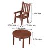 4 Set Scale Realistic Furniture for Dollhouse and Micro Landscape Decoration Compact Model Accessories to Inspire Creativity view 2