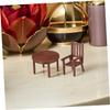 4 Set Scale Realistic Furniture for Dollhouse and Micro Landscape Decoration Compact Model Accessories to Inspire Creativity view 4
