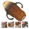 1Pc Wide Mouth Nursing Bottle Feeder with Dual Handles Soft and Lightweight Design for Newborns Flatulence System Capacity view 3