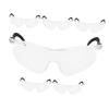 LALADEFIEE 6Pcs Comfortable Protective Eyewear Resistant Lightweight Design for Active Play and Laboratory Use Clear Against Debris view 1